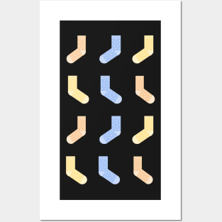 Mismatched Sock Sticker Pack Posters and Art